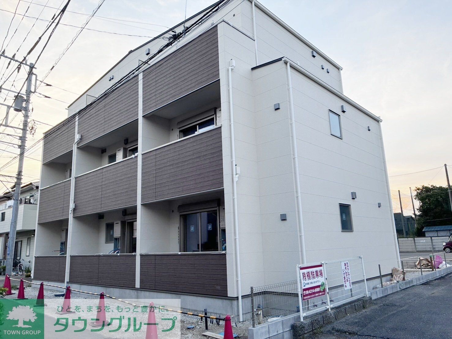 ジーメゾン柏西原の物件外観写真