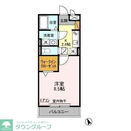 コンフォール.Kの物件間取画像