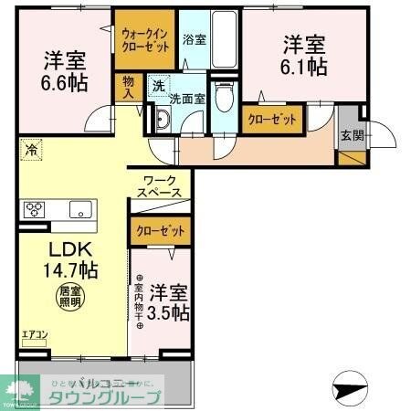 argentoの物件間取画像