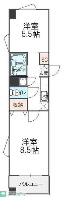 田村ビルの物件間取画像