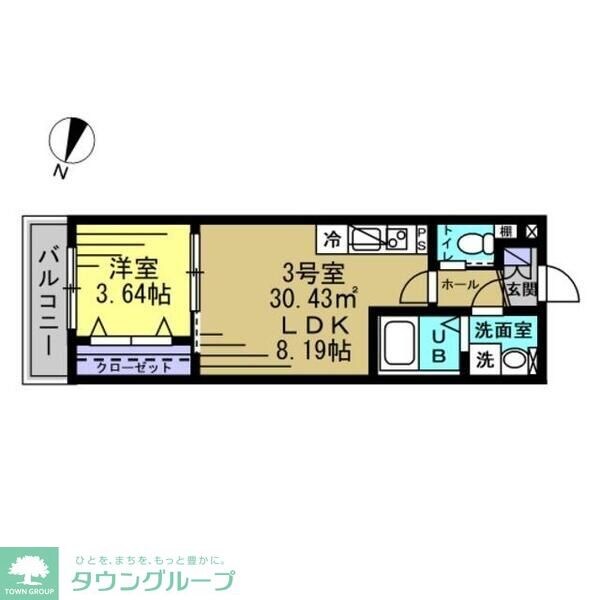 Buona giornata勝田台の物件間取画像