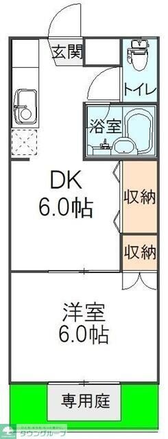 コーポあけぼのの物件間取画像