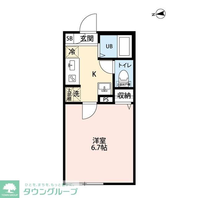 エクセラン松戸IIの物件間取画像