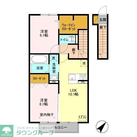 ボナールの物件間取画像