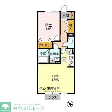 ヴィアノ Iの物件間取画像