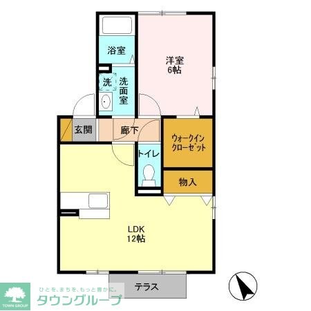 ロイヤル パークスの物件間取画像