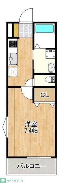 Maison Claire南柏の物件間取画像