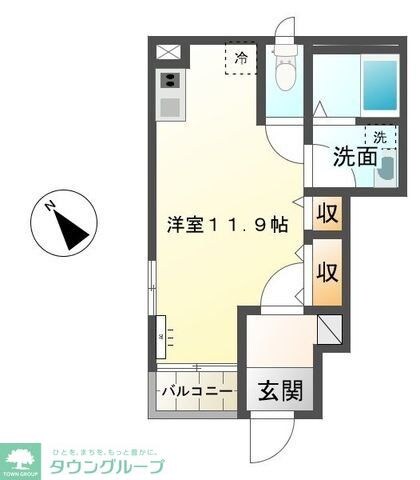 パル・クレシアの物件間取画像