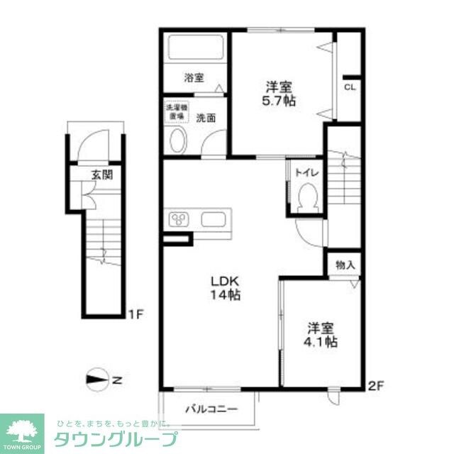 (仮称)我孫子市柴崎台4丁目計画B棟の物件間取画像