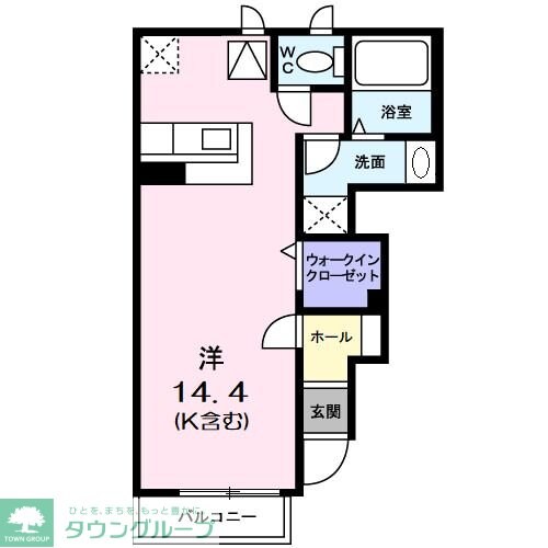 グレイスコートの物件間取画像