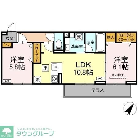 リベラルの物件間取画像