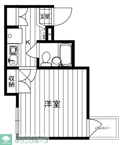 ベルトピア松戸第7の物件間取画像