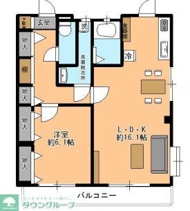 栄マンションの物件間取画像
