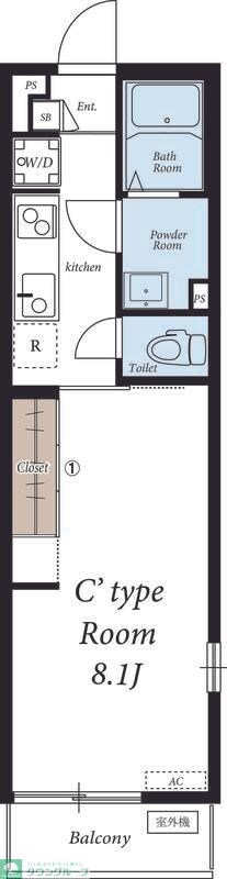 リブリ・ハートポートの物件間取画像