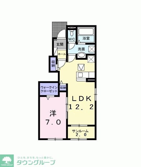 ニコ ボニータの物件間取画像