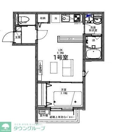 KEIAI RESIDENCE 豊四季の物件間取画像