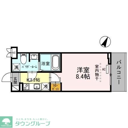 Laule'a越谷の物件間取画像