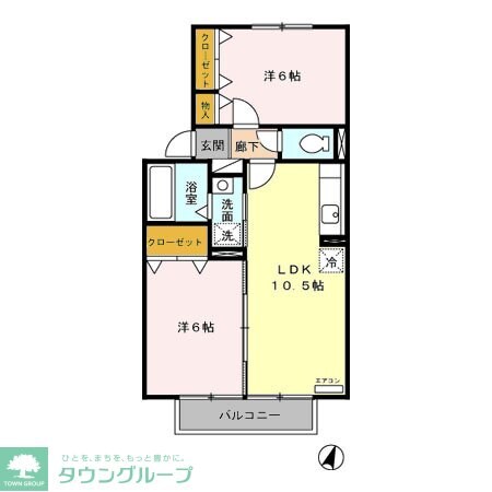 リバティーベルI/IIIの物件間取画像