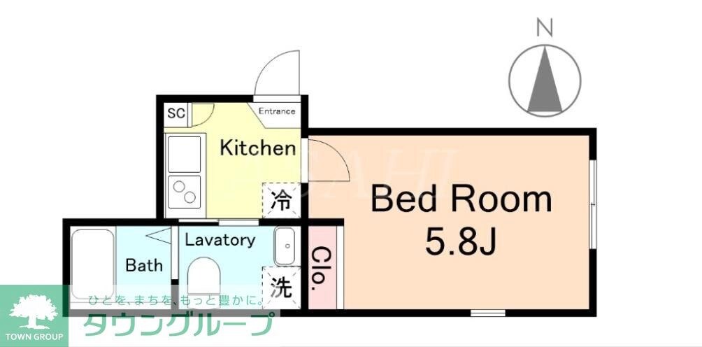 Chum Aotoの物件間取画像