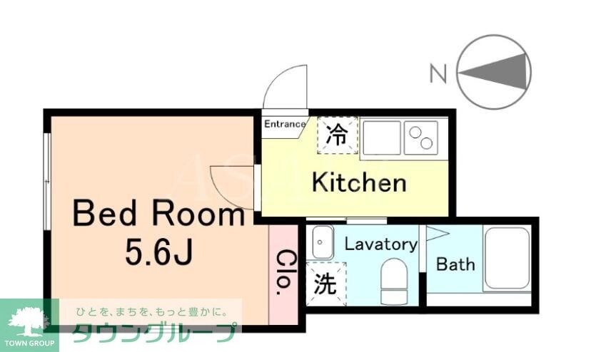 Chum Aotoの物件間取画像