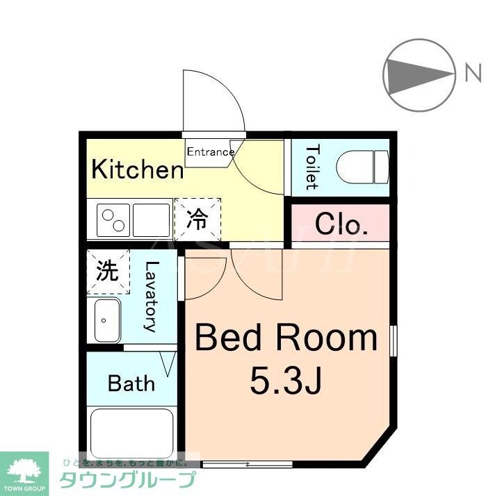 Chum Aotoの物件間取画像