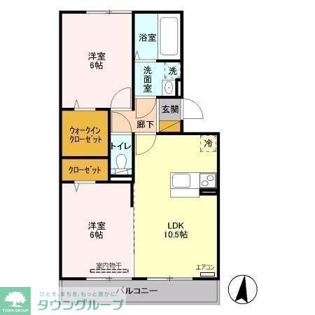 Symphony Aの物件間取画像