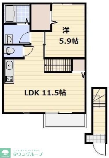 サンモール三郷の物件間取画像