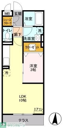 ウィステリアの物件間取画像
