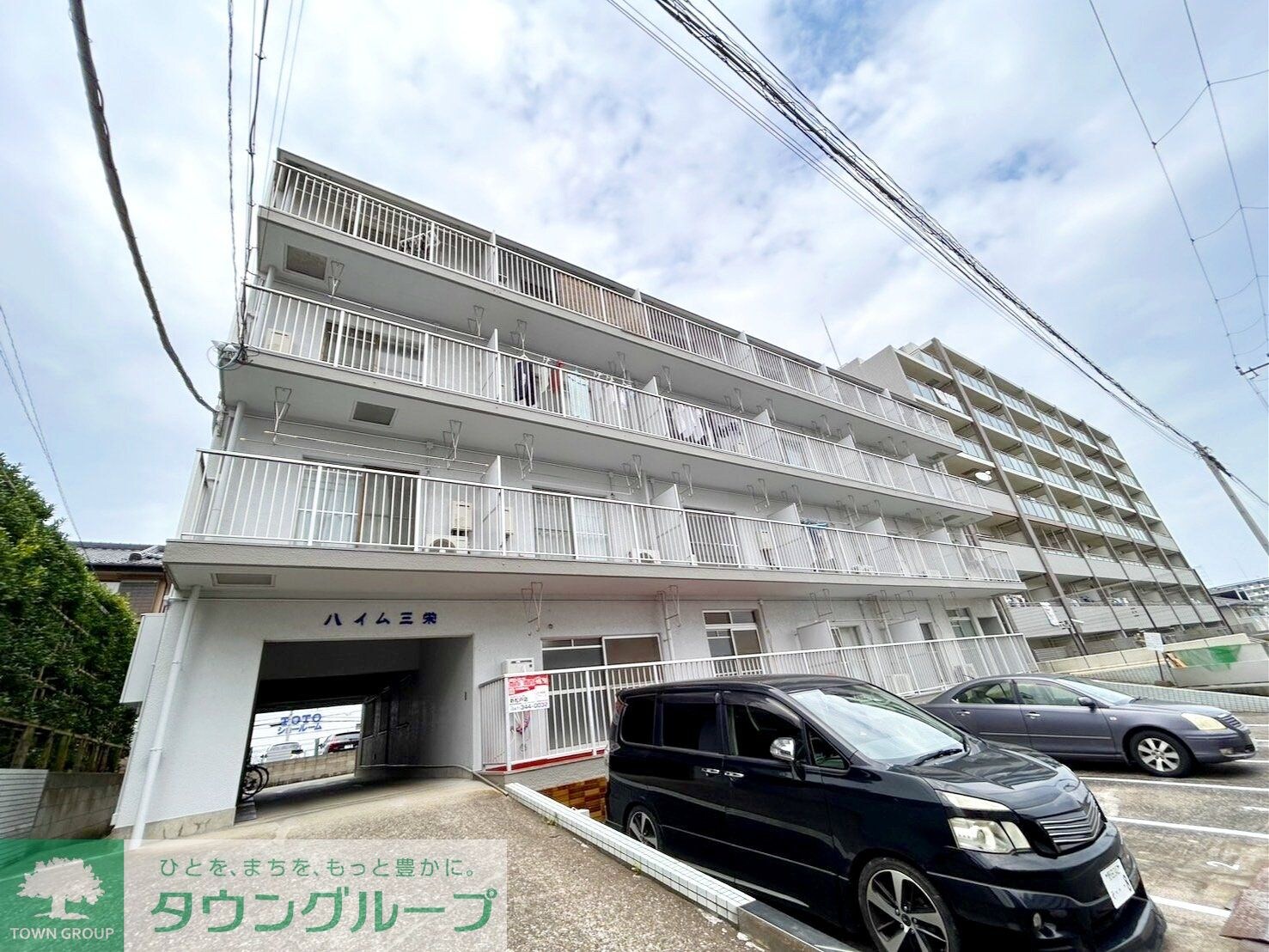 ハイム三栄の物件外観写真