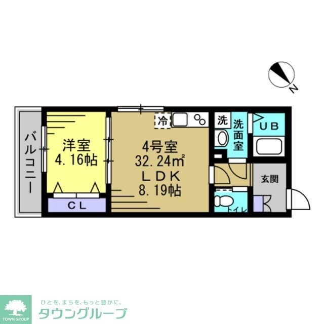 RIZE柏たなかIIIの物件間取画像