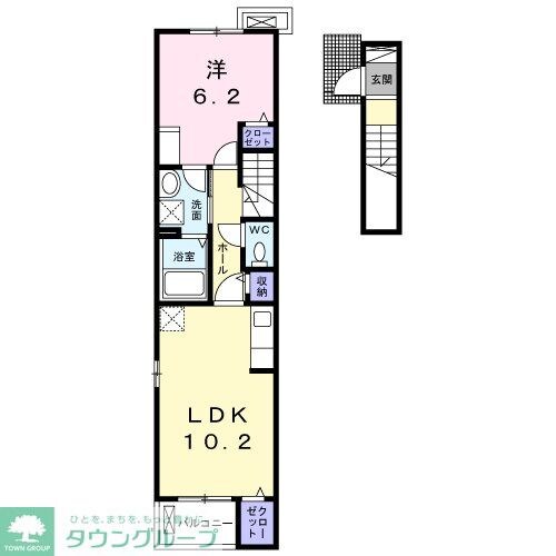 キーファー・リーフの物件間取画像