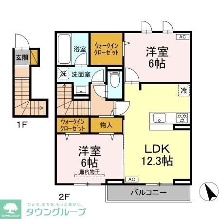 エリオスの物件間取画像