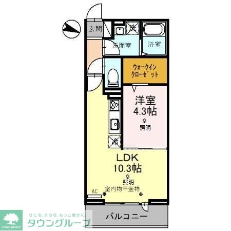 アーサーの物件間取画像