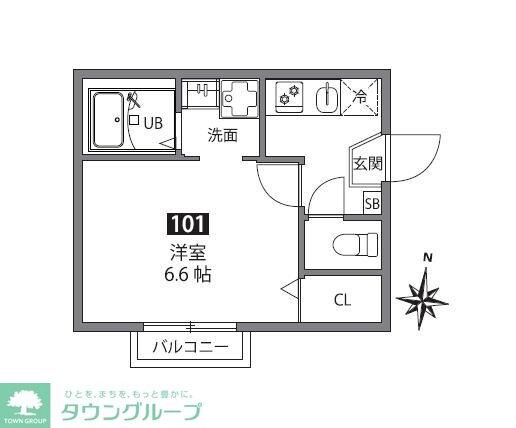 soraせんげん台の物件間取画像