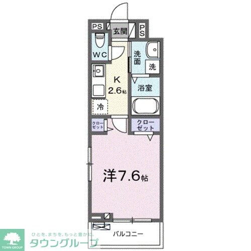 ヒカルサ三郷中央の物件間取画像