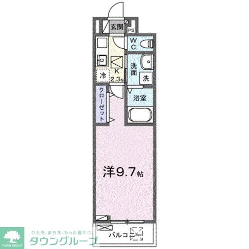 ヒカルサ三郷中央の物件間取画像