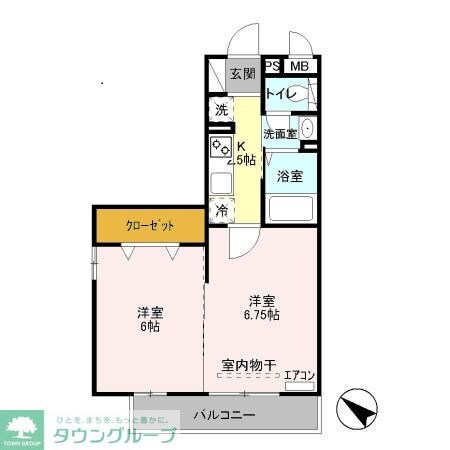 エミナンスの物件間取画像