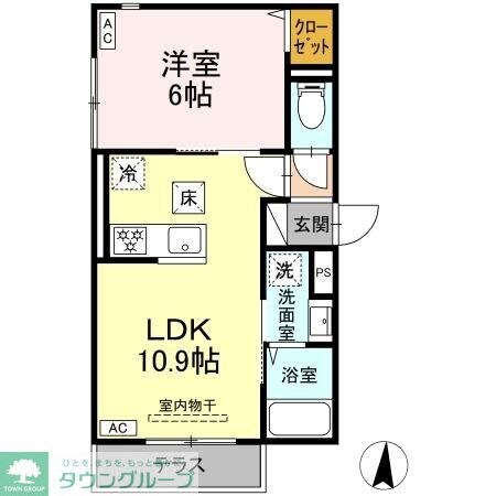 セレスティア加賀の物件間取画像
