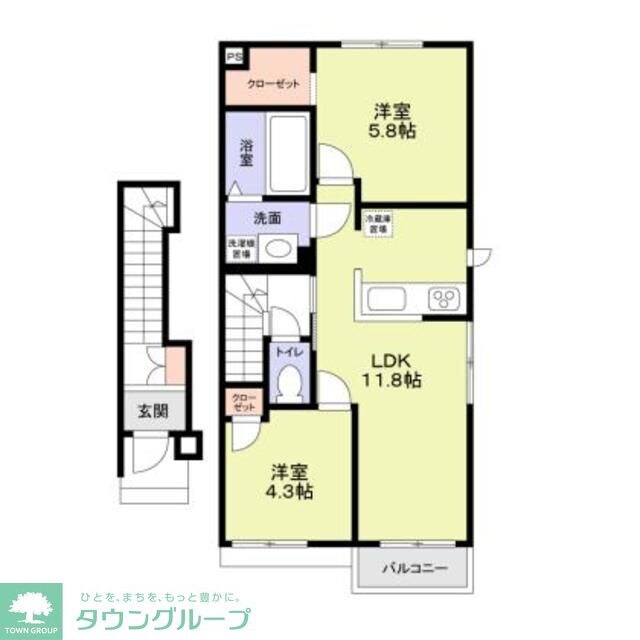 (仮称)足立区六木3丁目計画の物件間取画像