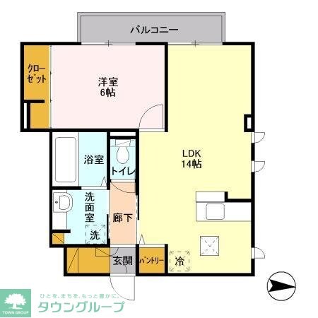 リッチモッチの物件間取画像