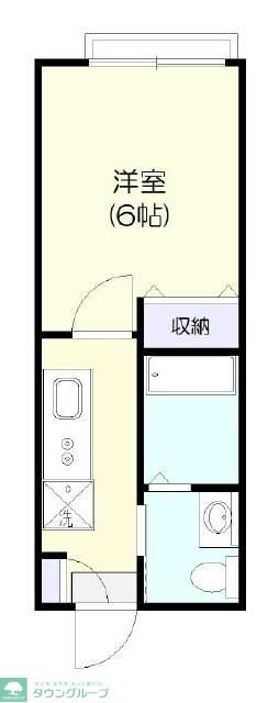 ハイツ凪の物件間取画像