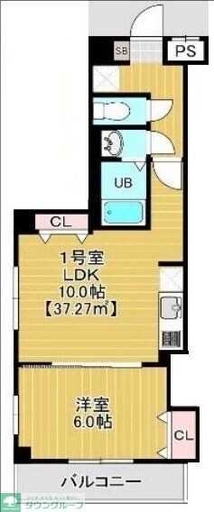 Albion新検見川の物件間取画像
