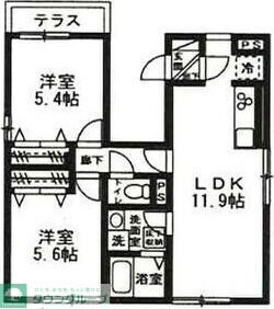Grants Sogaの物件間取画像