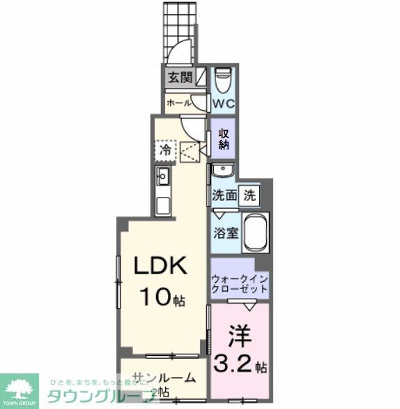 MALIBU(マリブ)の物件間取画像