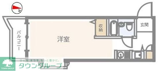 ラレーブ津田沼IVの物件間取画像