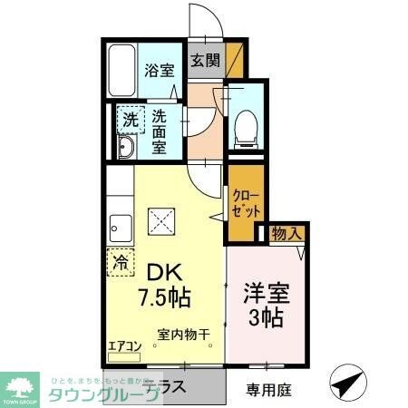 ソーヤエイトクファームの物件間取画像