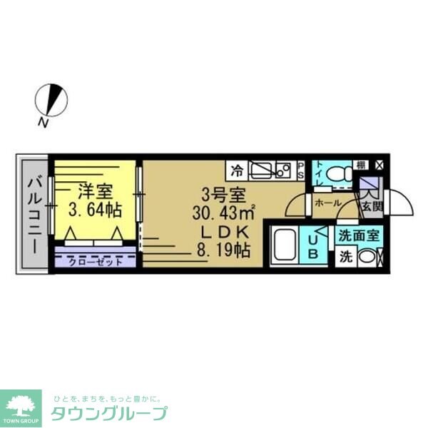 Buona giornata勝田台の物件間取画像