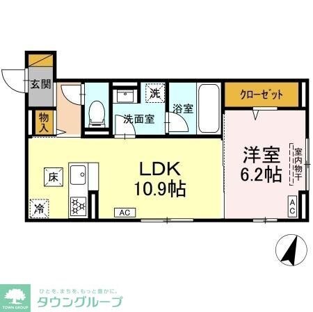 ディーグラースの物件間取画像