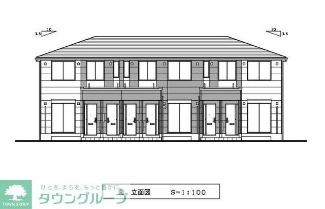 (仮称)船橋市駿河台2丁目新築アパートの物件外観写真