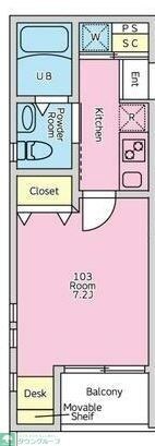 ブライツ幕張(ブライツ マクハリ)の物件間取画像